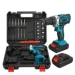 48V Cordless Drill with Keyless Chuck and Work Light for $32.99