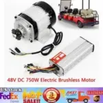 48V Electric Brushless Scooter Motor Kit with Controller for Go Karts – $116.29