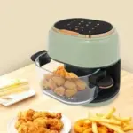 4L Tabletop Electric Air Fryer with Visible Glass – Now $59.59