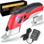 4V AMZBUY Cordless Electric Scissors with 2 Blades for $15