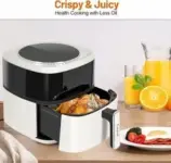 6.5QT Digital Air Fryer with LCD Touch Controls for $58.59