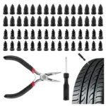 60-Piece Screw-in Tire Plug Kit Now Only $4.89