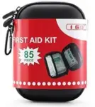 85-Piece Hard Shell Mini Compact First Aid Kit for $8.44