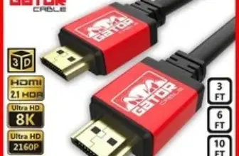 8K HDMI Cable 2.1 – 48Gbps, HDR, 60Hz for $15.99