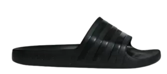 adidas Men’s Adilette Aqua Slides for $5.60 – Core Black