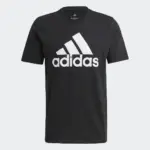 adidas Men’s Essentials Big Logo Tee Now $9