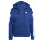 Adidas Women’s Essentials 3-Stripes Full-Zip Fleece Hoodie for $14.40