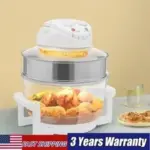 17L Glass Air Fryer with 360° View – Now $49.12