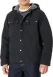 Amazon Basics Men’s Insulated Relaxed Fit Hooded Workwear Jacket for $16