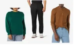 Up to 70% Off Amazon Essentials Apparel – Extra 40% Off When Buying 4 or More