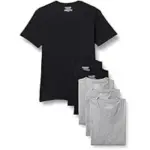 Amazon Essentials Men’s V-Neck Undershirt 6-Pack for $9.99