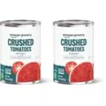 Amazon Grocery Crushed Tomatoes in Puree 15oz (2-Pack) for $1.35