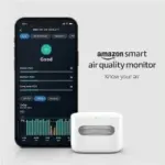 Certified Refurbished Amazon Smart Air Quality Monitor for $27.99