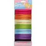 Amifiy Colorful Hair Ties – 32 Count for $1.98