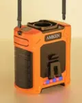 AMKEN 10000mAh Waist Fan with LED SOS Light & Phone Charger for $12