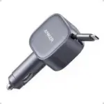 Anker 75W Max Fast Charging USB-C Car Charger with Built-in Cable for $19.99