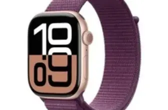 Apple Watch Series 10 GPS Smartwatch 46mm – Rose Gold Aluminium Case for $400.99