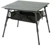 ARROWHEAD OUTDOOR 39″ Aluminum Folding Camp Roll Up Table for $38