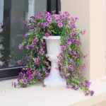 4-Pack of Artificial Hanging Flowers for Outdoors – Now $19.70