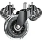 Ashgoob TR01 Office Chair Wheels (5-Pack) Now $11.99