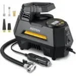 AstroAI AIRUN H1 12V Tire Inflator with 9.8ft Cord for $16.99