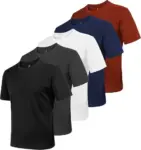 Men’s Athletic Tees 5-Pack for $12.49