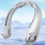 AUIIAH 5-Speed Portable Personal Neck Fan for $13