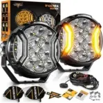 AUXBEAM 5-Inch Side Shooter LED Work Light Bar Pods for $195.49