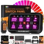 AUXBEAM RGB 8 Gang Switch Panel with Remote Control for $167.99