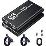 Avedio 4K HDMI Capture Card for $14.99 – Supports 1080P at 60FPS
