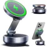 Avedio Links 15W Magnetic Phone Charging Holder Mount for $12.49