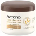 Aveeno Tone+Texture Renewing Body Night Cream 8oz for $6.49
