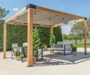 Backyard Discovery Brendan 12′ x 10′ Cedar Pergola Kit for $699