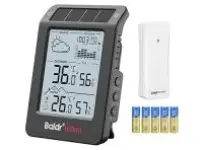 BaldrTherm 596VT Dual-Zone Wireless Weather Station for $13.99