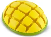 Barkbox Go Mango Tough Squeaky Rubber Dog Toy for $5.99