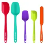 5-Piece Barsone Heat Resistant Silicone Nonstick Spatula Set for $4.99