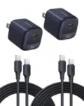 2-Pack Baseus 30W USB-C Charger with Cable for $16