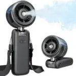 Bearwind 5-Speed 4000mAh USB-Rechargeable Misting Fan for $11.99
