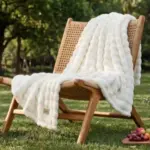 50″ x 60″ Bedsure 3D Fleece Bubble Throw Blanket Now $9.89
