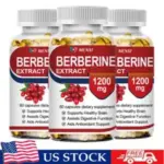 Berberine 1200mg High Absorption – 3 Packs for $23.89