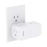 BESHON 6-Outlet Surge Protector with Rotating Plug for $6.99