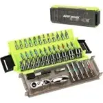 Bestwork 43-Piece Mini Motorcycle Tool Kit with 72-Tooth Ratchet Set for $14.98