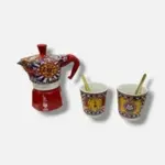 Bialetti x Dolce & Gabbana Red Moka 3-Cup Espresso Maker Set for $87.48