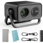 Bkz 1080p Mini Projector with Auto Keystone for $29.99