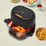 Black Touch Screen Hot Air Fryer Now $57.46, 48% Off
