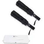 2-Pack Bluinzi 46-Inch Double 10-Rib Compact Travel Umbrella for $14.94
