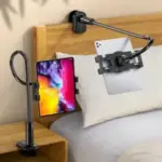 bokilino Adjustable Gooseneck Tablet Holder Stand Clamp for $11
