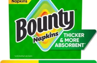 Bounty Everyday Disposable Paper Napkins, 400 Count for $5.74