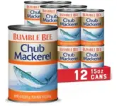 12-Pack Bumble Bee Canned Chub Mackerel for $18