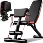 Camkey 7-Position Foldable Olympic Weight Bench for $99.97